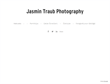 Tablet Screenshot of jasmintraub.com